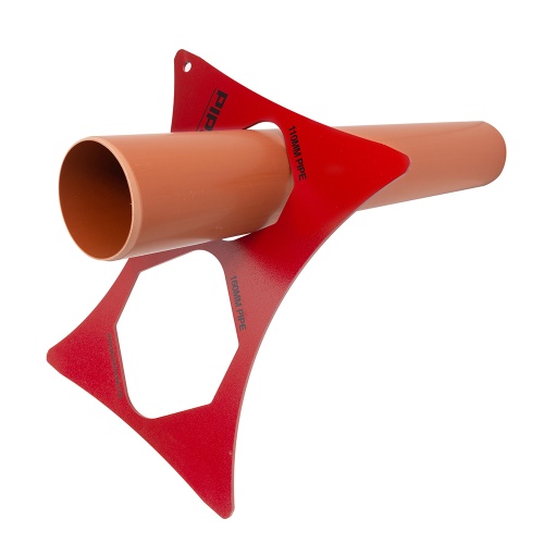 PipeGrip 110/160mm Pipe Cutting Stand Plastics Express